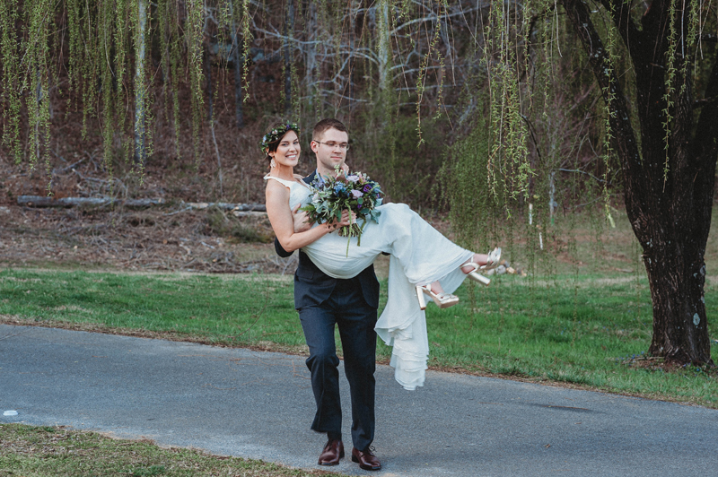 Intimate, spring wedding, Chattanooga TN, garden wedding